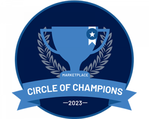 Marketplace Circle Of Champions Badge 1 300x240